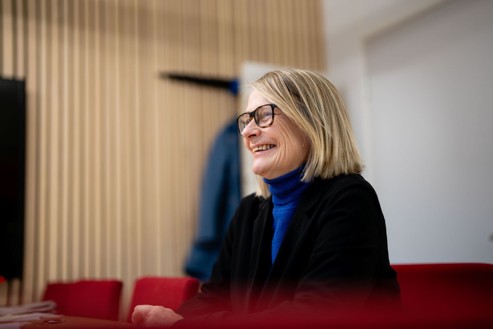 Sunniva Whittaker på eget kontor